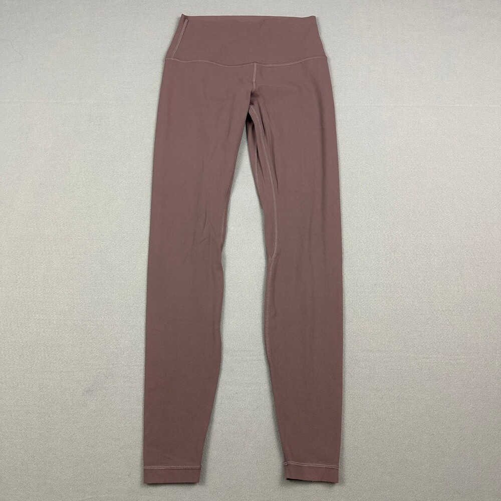 Lululemon Pants Women 6 Misty Mocha Pink Align High-Rise Legging Yoga Nulu Soft